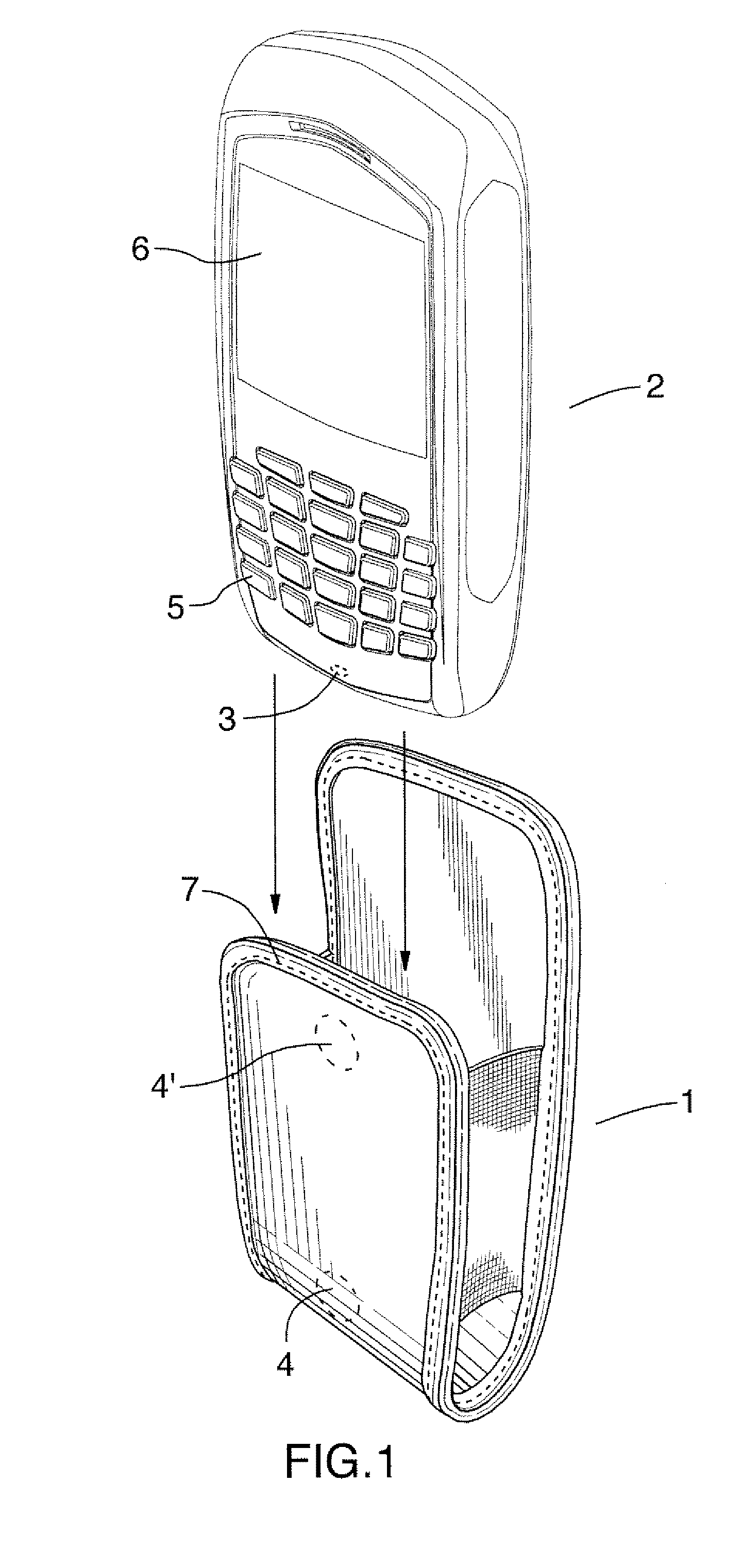 Holster for hand held electronic device