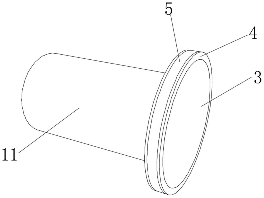 Pipe orifice rainproof protection device and protection method in ship industry