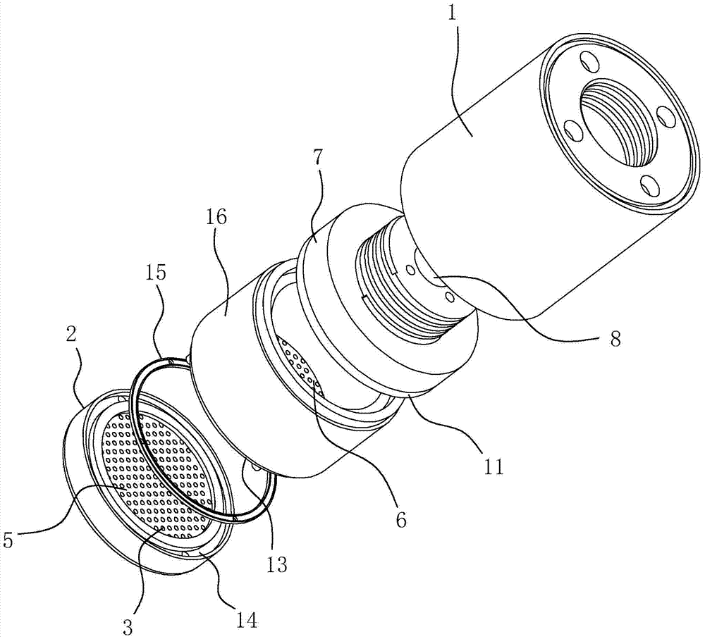 A spinning component and spinning method thereof