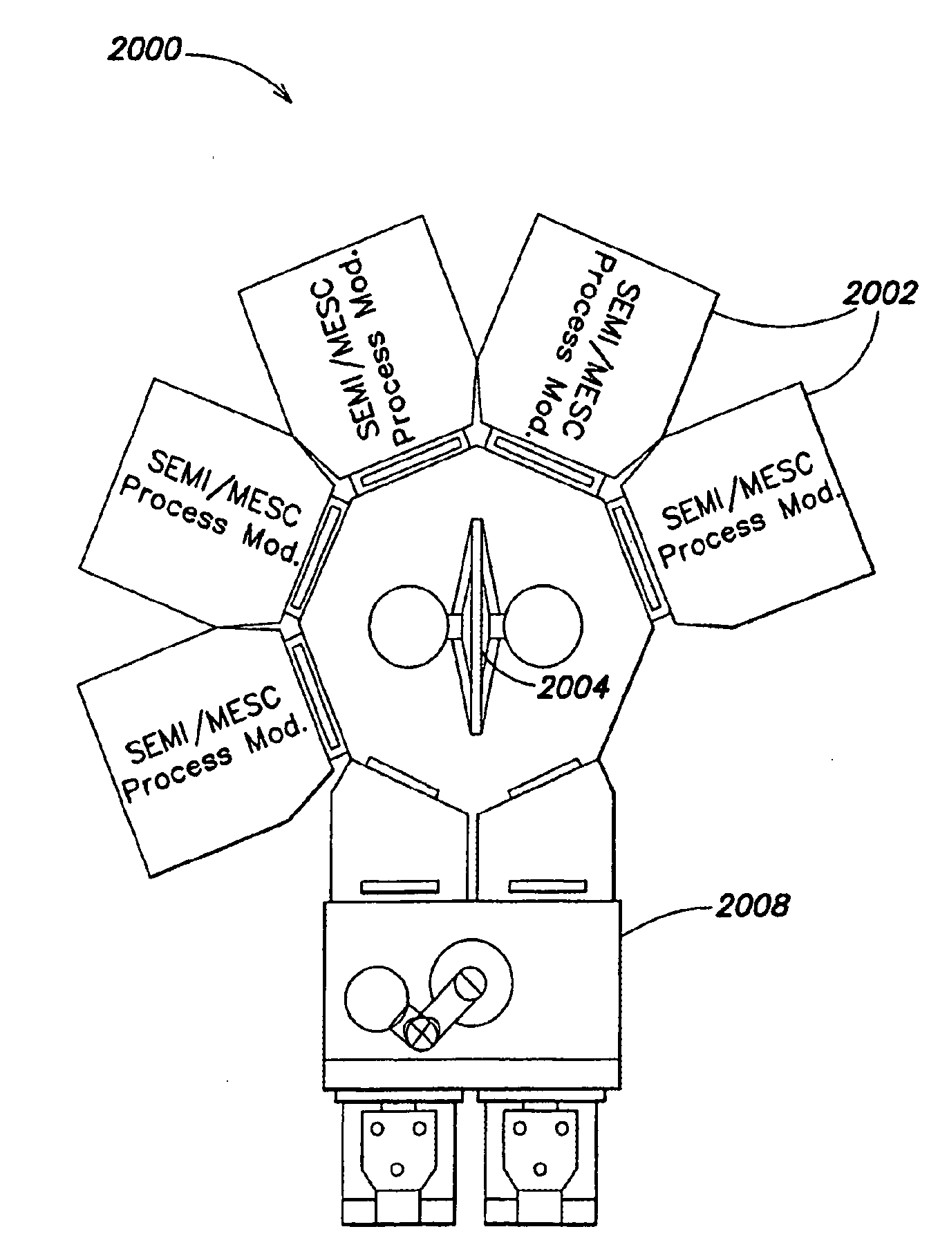 Semiconductor wafer handling and transport