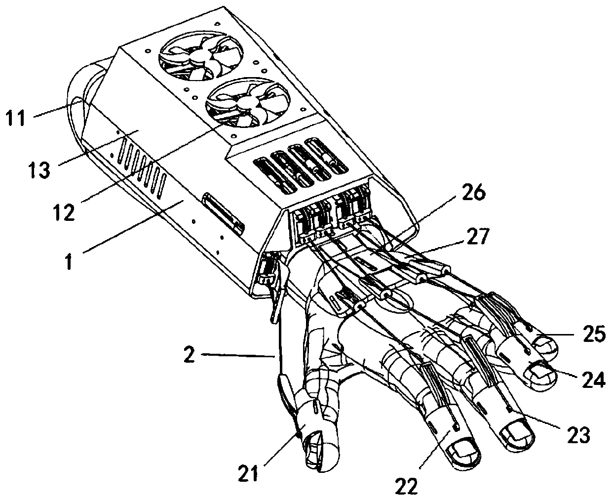 Flexible wearable hand rehabilitation robot driven by memory alloy wire