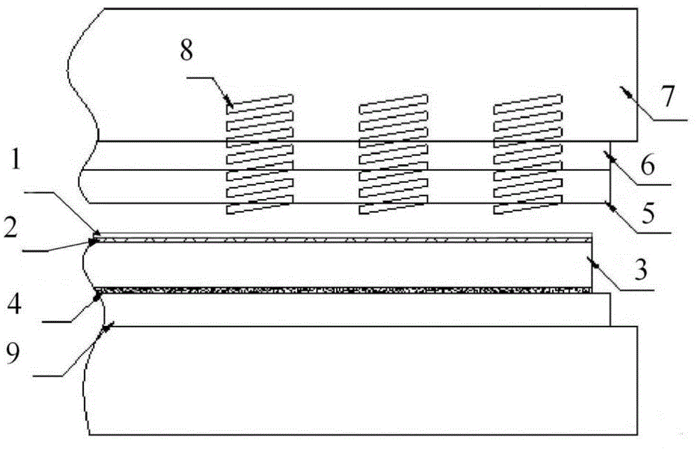 Method for manufacturing archaistic reinforced floor board