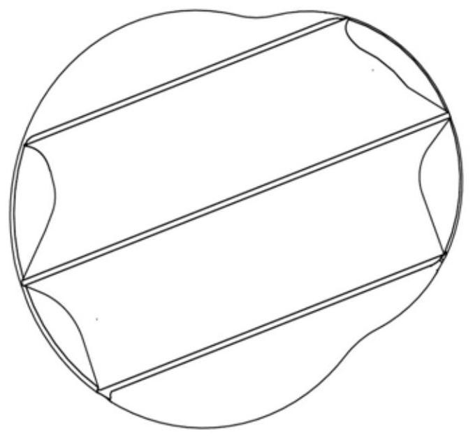 Tearable special-shaped balloon for reducing human soft tissue injury and preparation method thereof