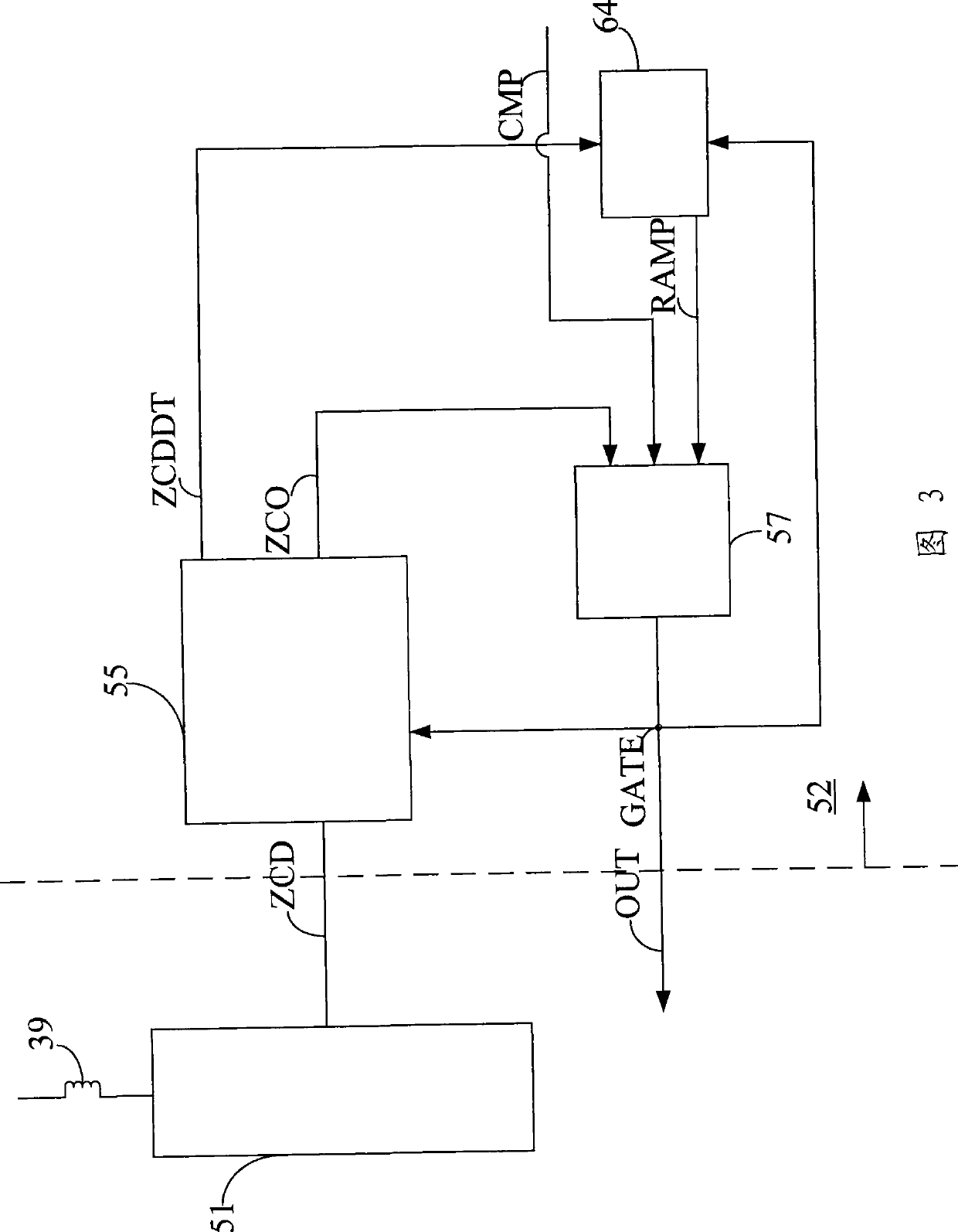 Control device applied in power factor correction power converter and control method thereof