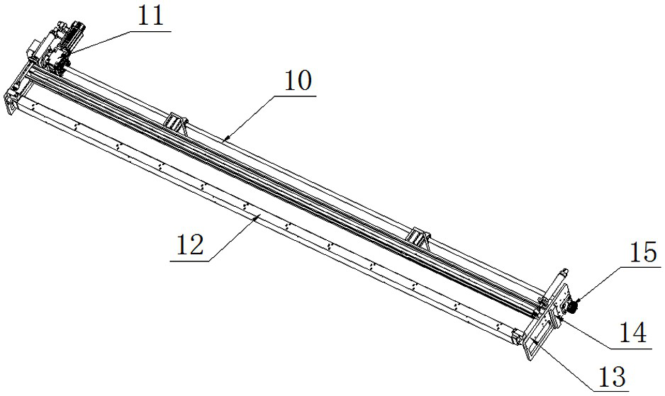 Curtain height cutting device