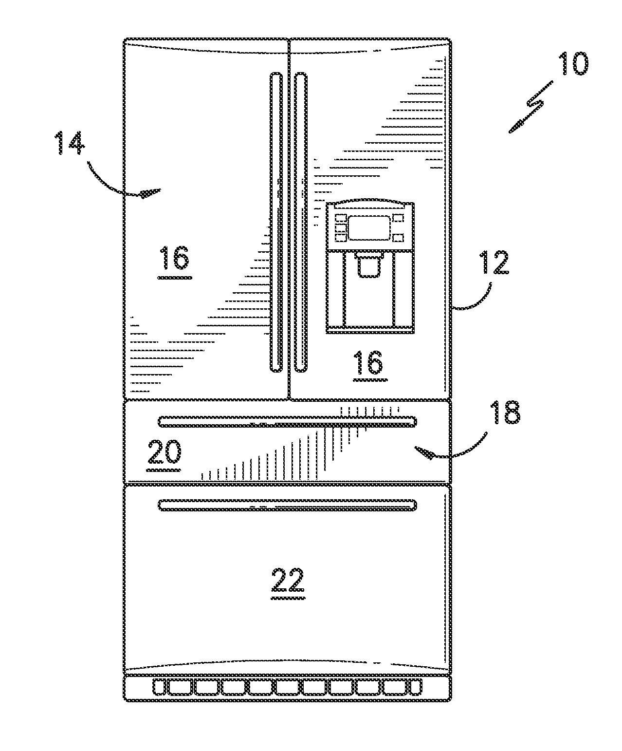 Magneto caloric device with continuous pump