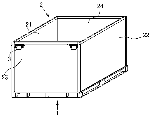 Metal box pallet