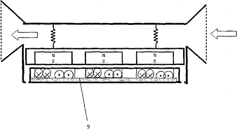 Water flow vibration generator