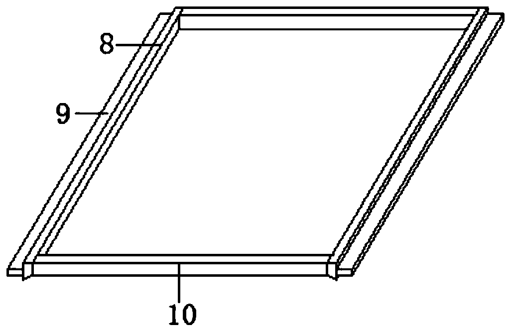 Drawer type mold frame