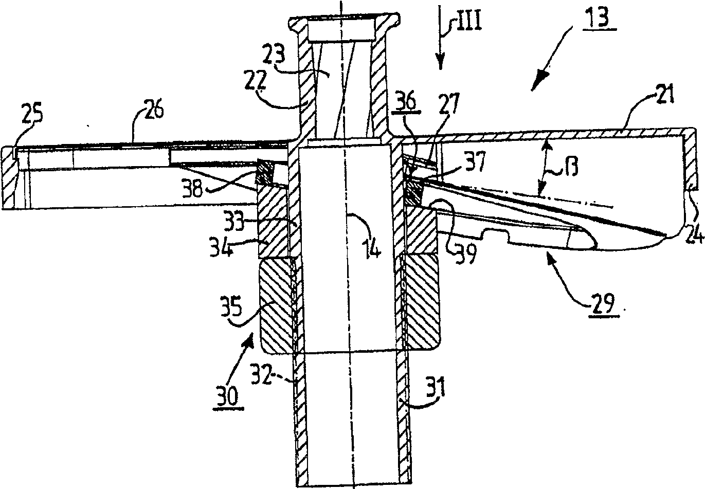Food processor with tools combined to a tool unit