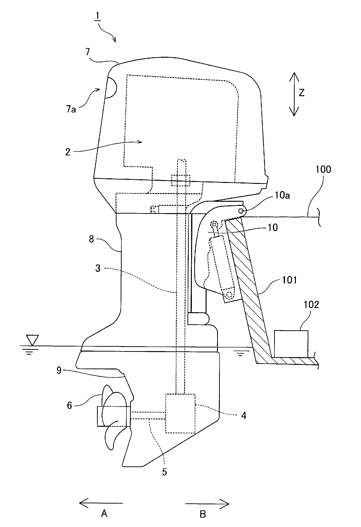 Fuel supply system for boat and outboard motor