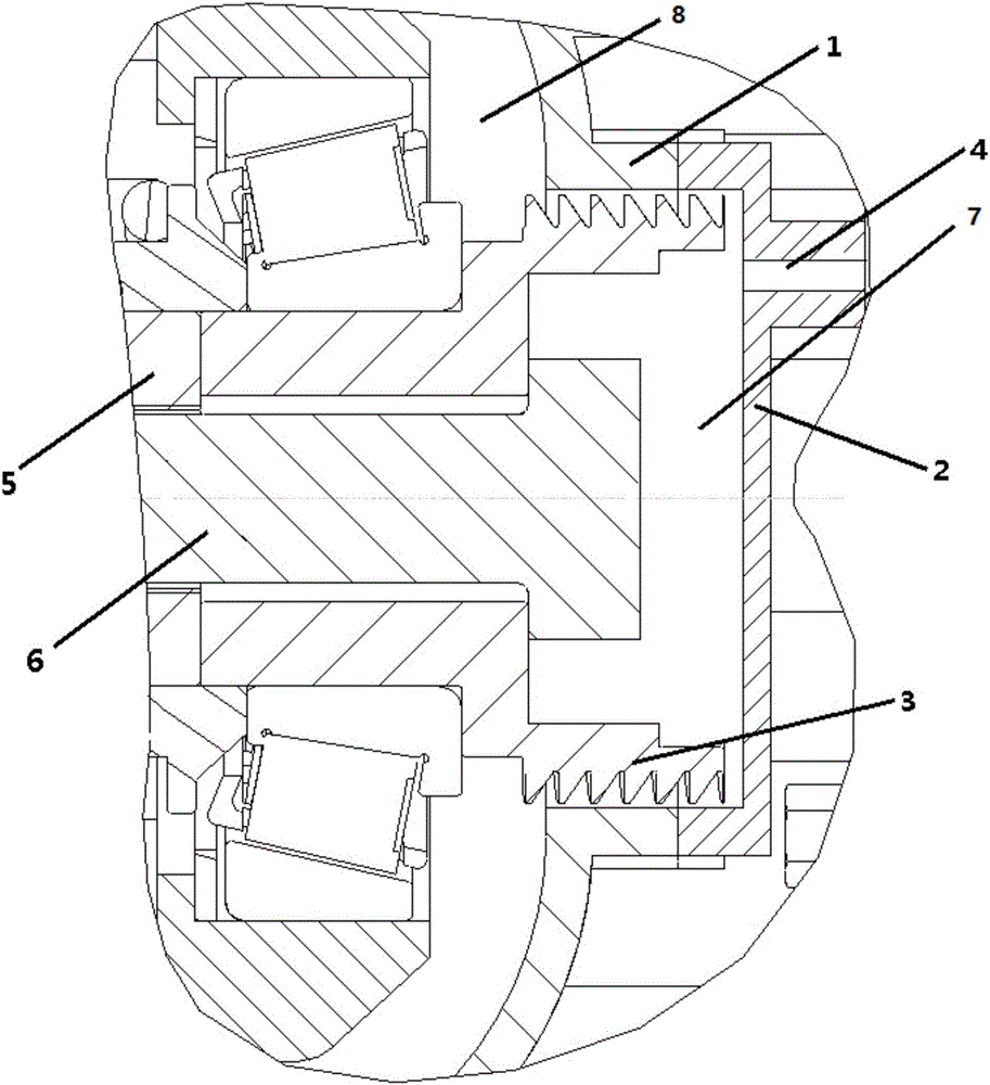 Threaded pump