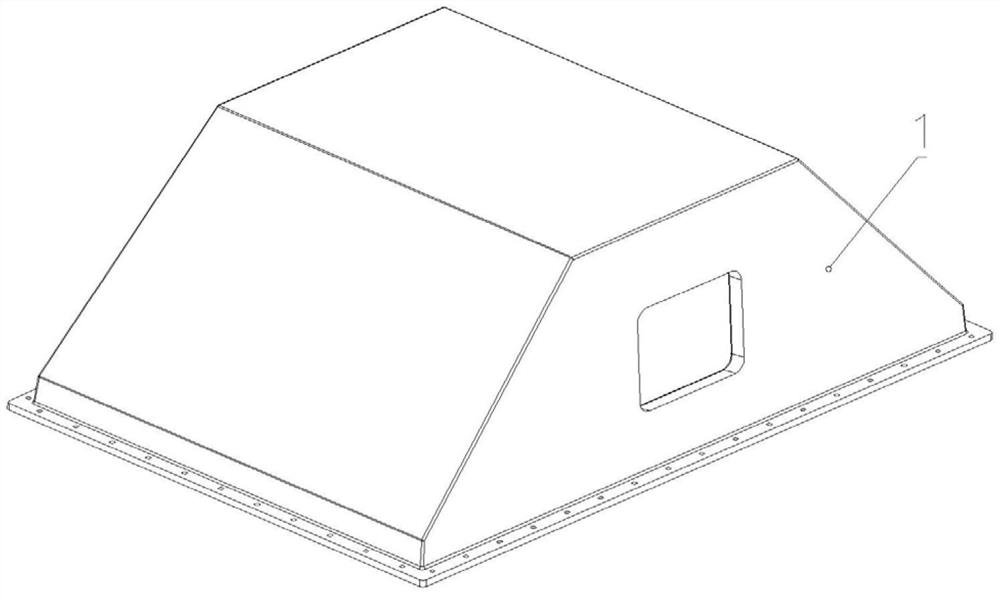 Refractory wheel cover of rail transit vehicle and manufacturing method thereof