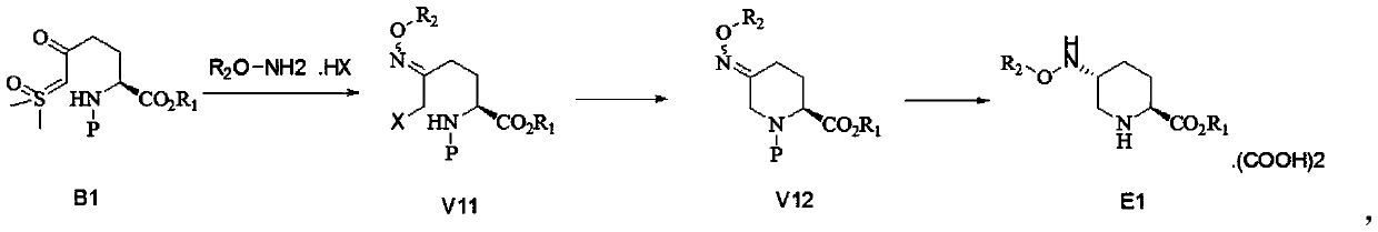 Method for synthesizing avibactam intermediate compound