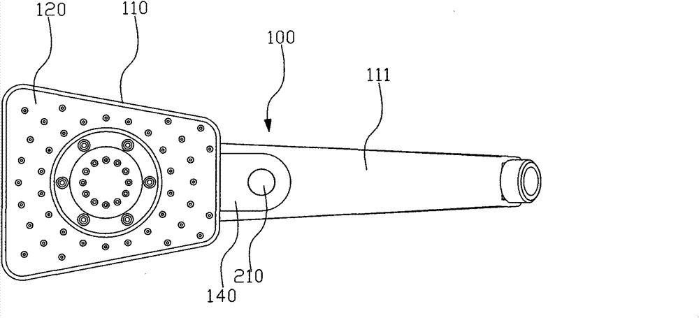 Button-switched sprinkler and switching method thereof