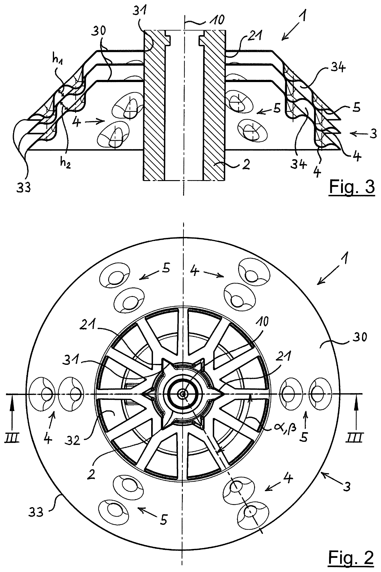 Rotor for a centrifugal separator and centrifugal separator