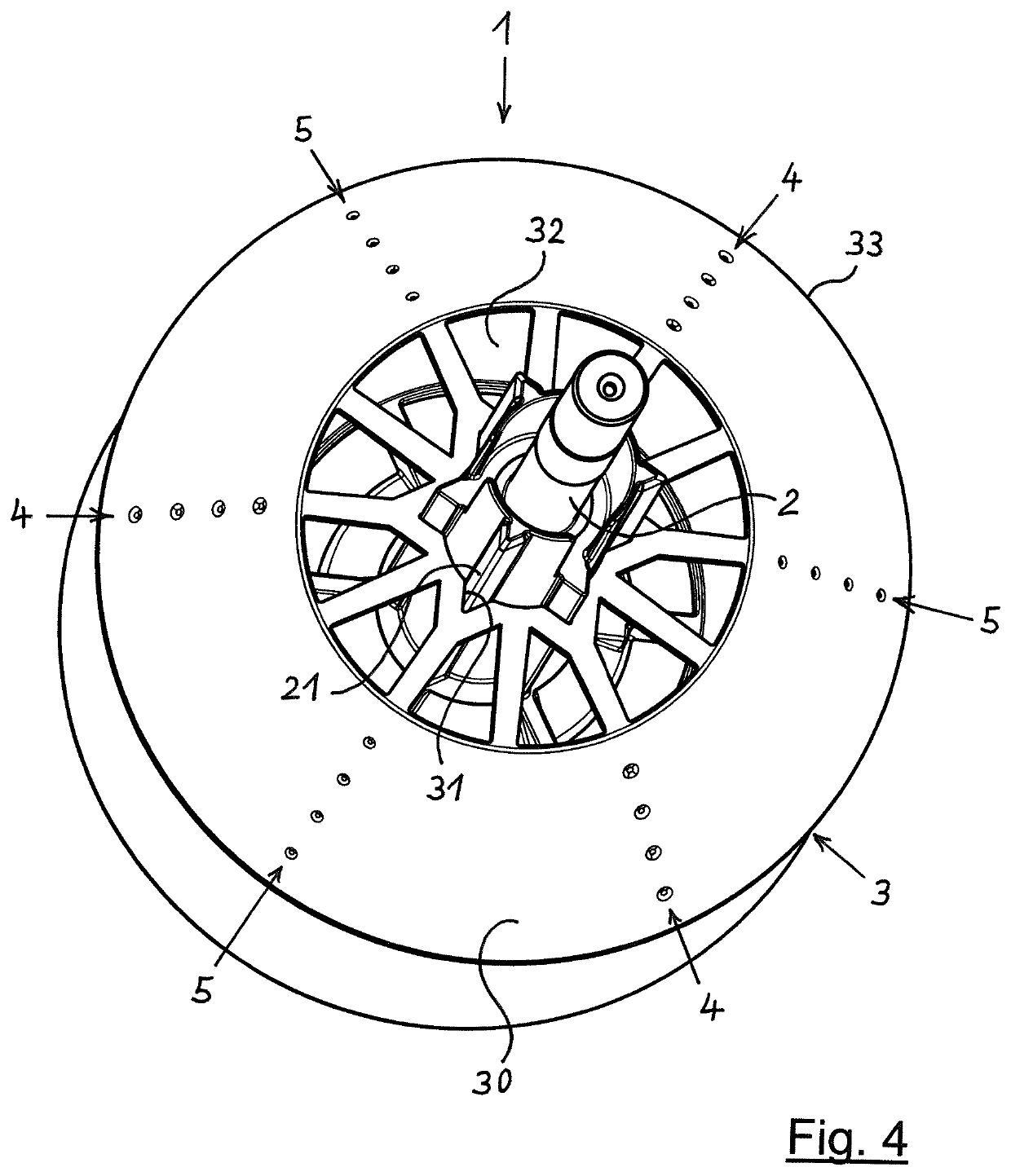 Rotor for a centrifugal separator and centrifugal separator