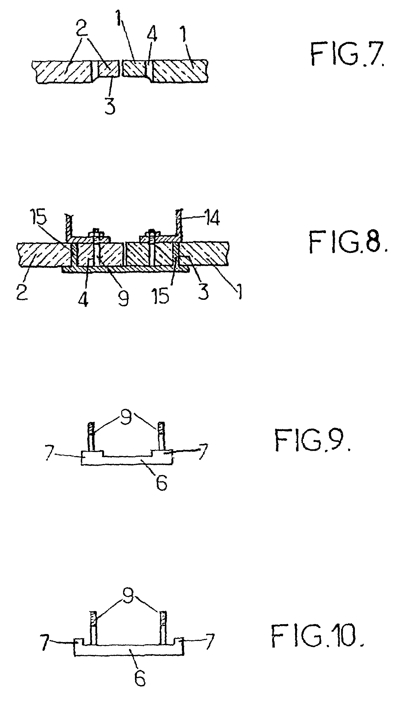 System for pairing spectacle glasses without strapping