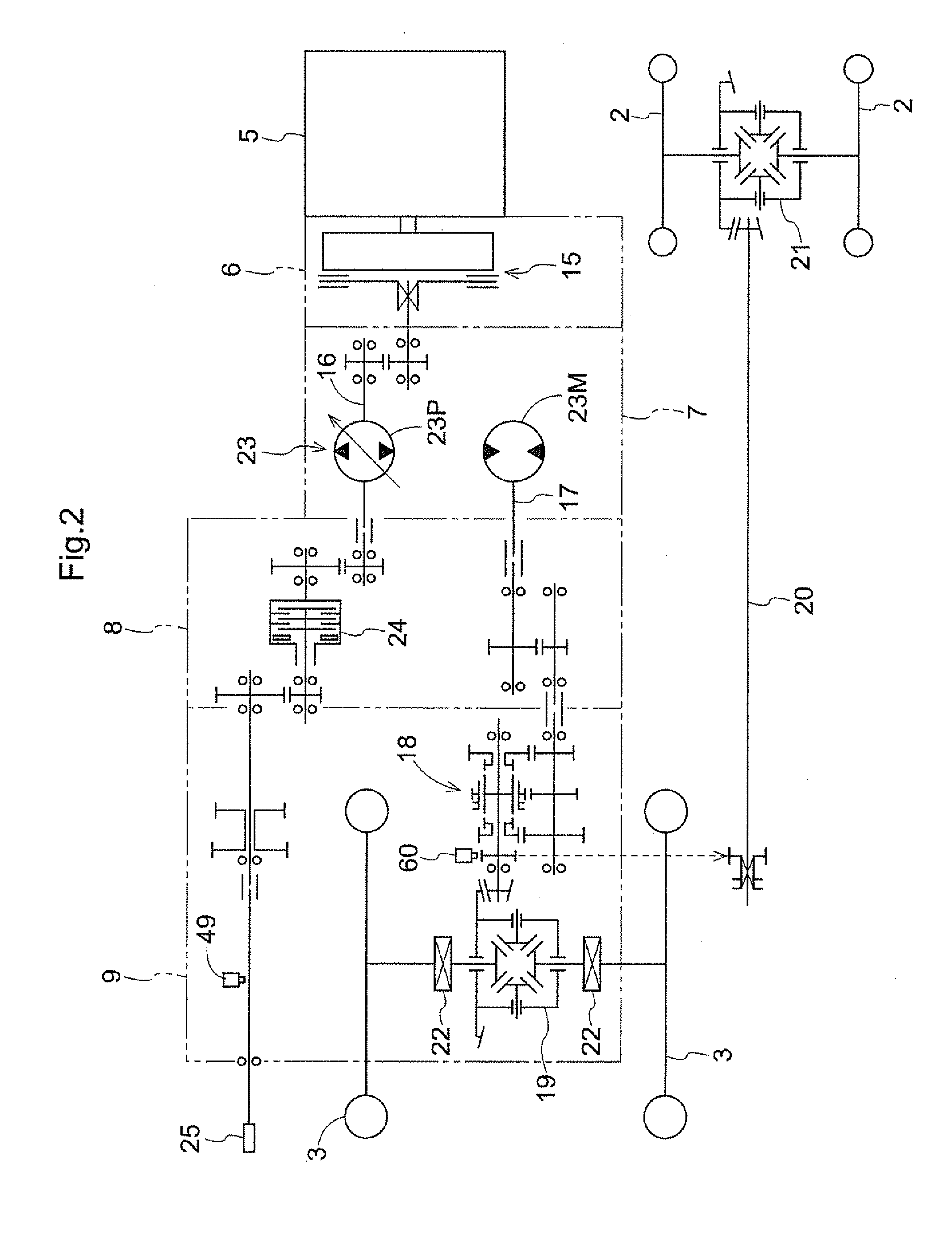 Transmission Device for Work Vehicle