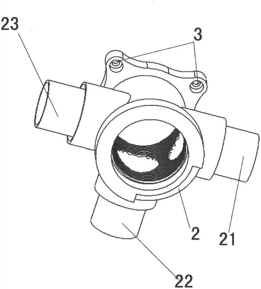 washing-machine-outlet-water-collecting-device-eureka-patsnap