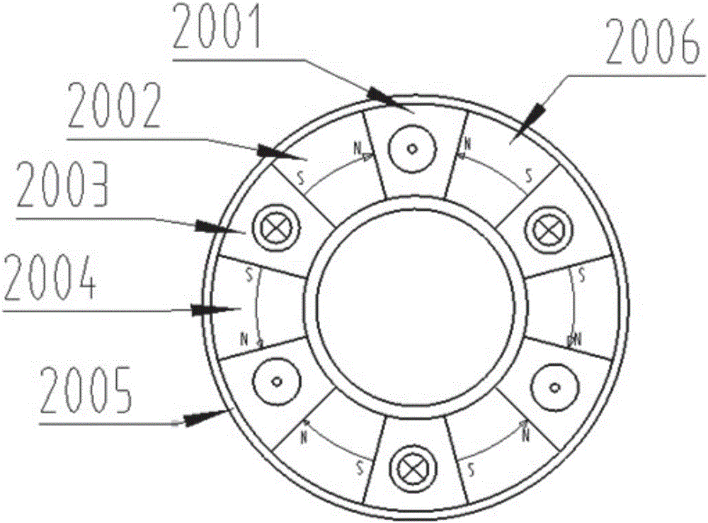 Permanent magnet composite type brake chamber capable of improving brake hysteresis characteristics of trailer and control method of brake chamber