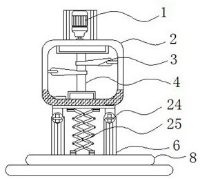 A mechanical mold with positioning and temperature control function that can push the mold in multiple directions