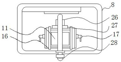 A mechanical mold with positioning and temperature control function that can push the mold in multiple directions