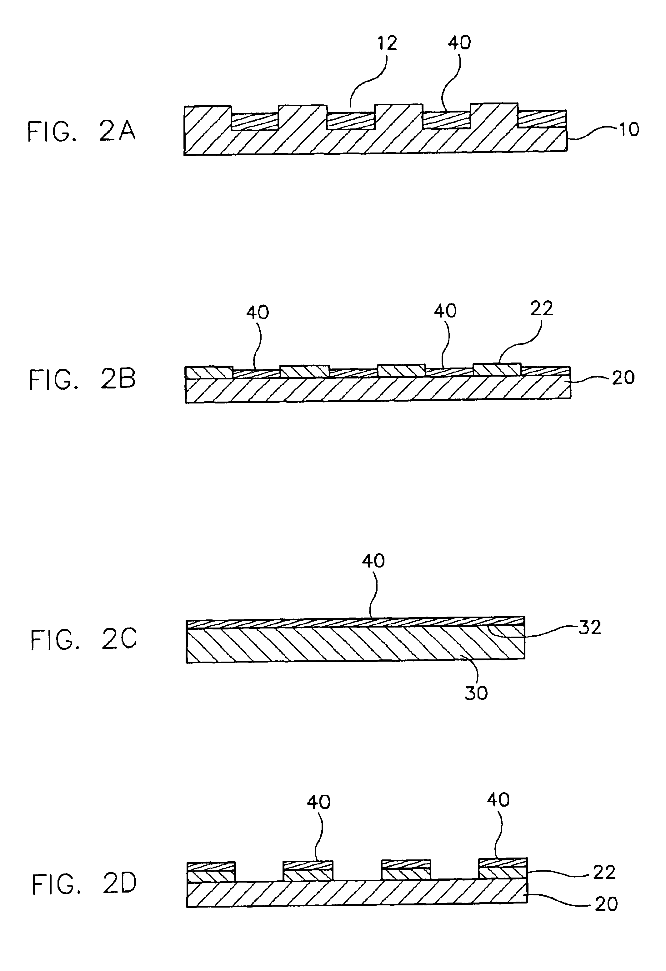 Method and system for the in situ synthesis of a combinatorial library of supported catalyst materials