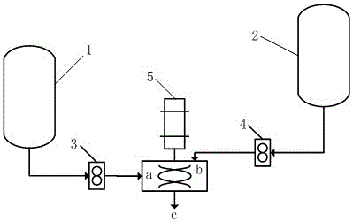 Experimental facility for preparing fibrid