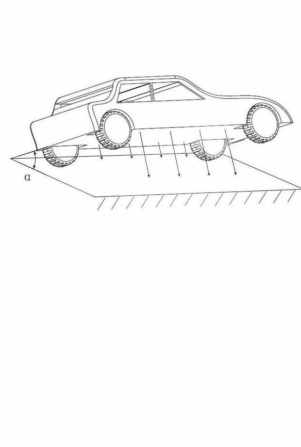 Method and device for measuring vehicle slope