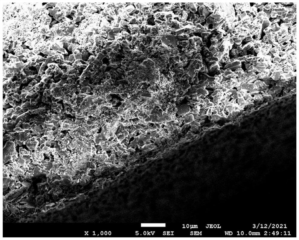 A kind of preparation method of nanoporous carbon ceramic membrane nanofiltration composite membrane