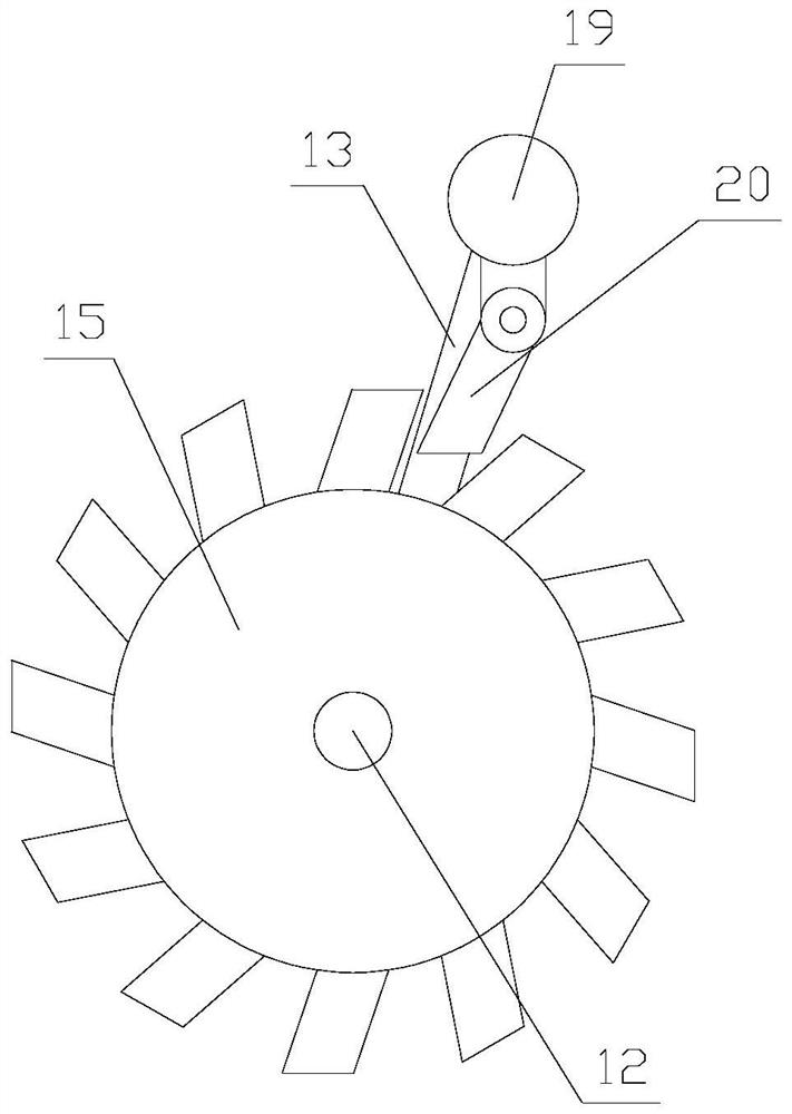 Automatic punching device for metal products