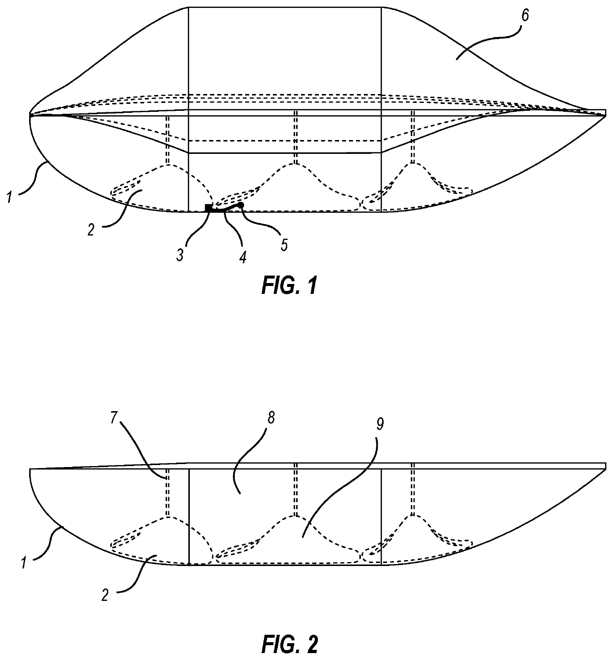 Rapid air ballast system for an airship