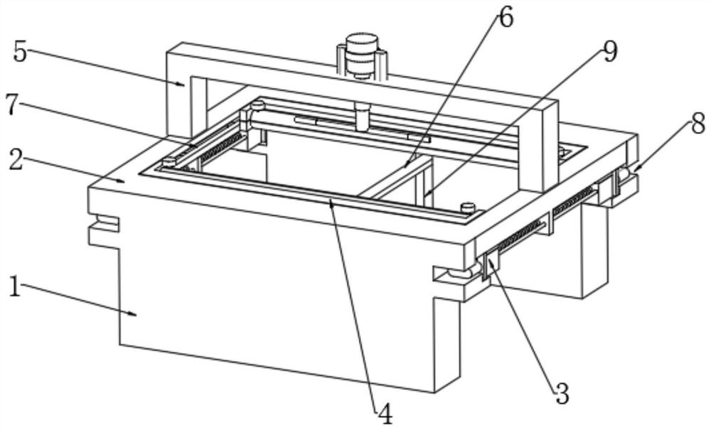 Screen material toughness detection device