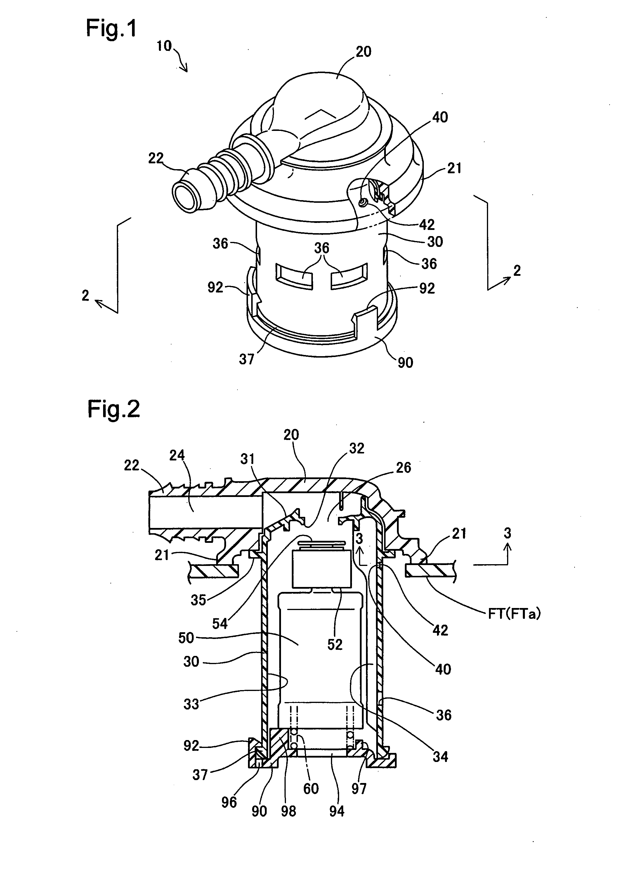 Fuel cutoff valve