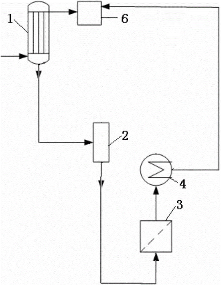 Method and device for treating residue slurry resulting from trichlorosilane production