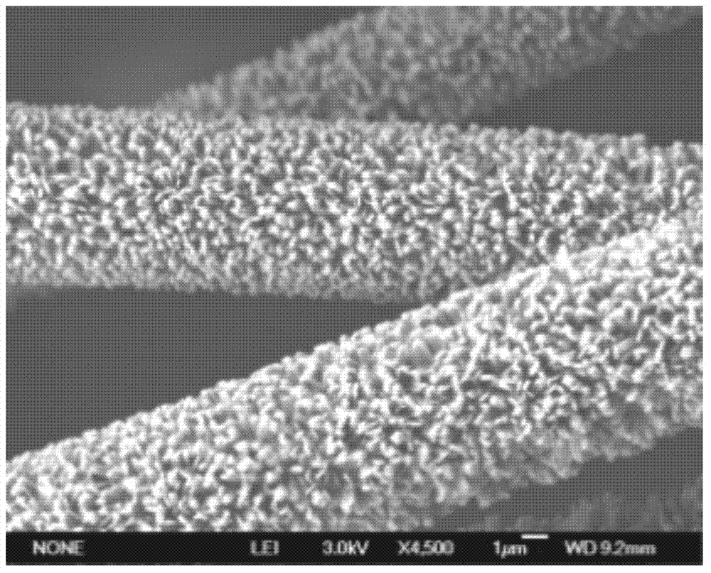 Hollow molecular sieve fiber and preparation method thereof