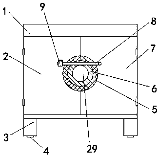 Livestock transfer device for animal husbandry