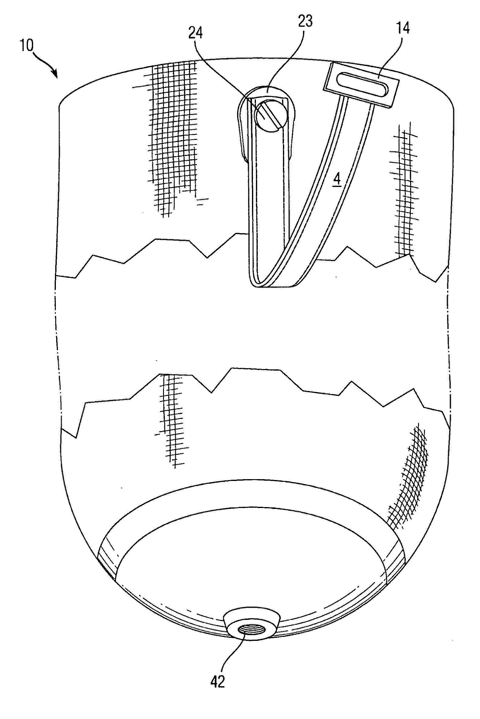 Prosthetic attachment system with low profile attachment pad