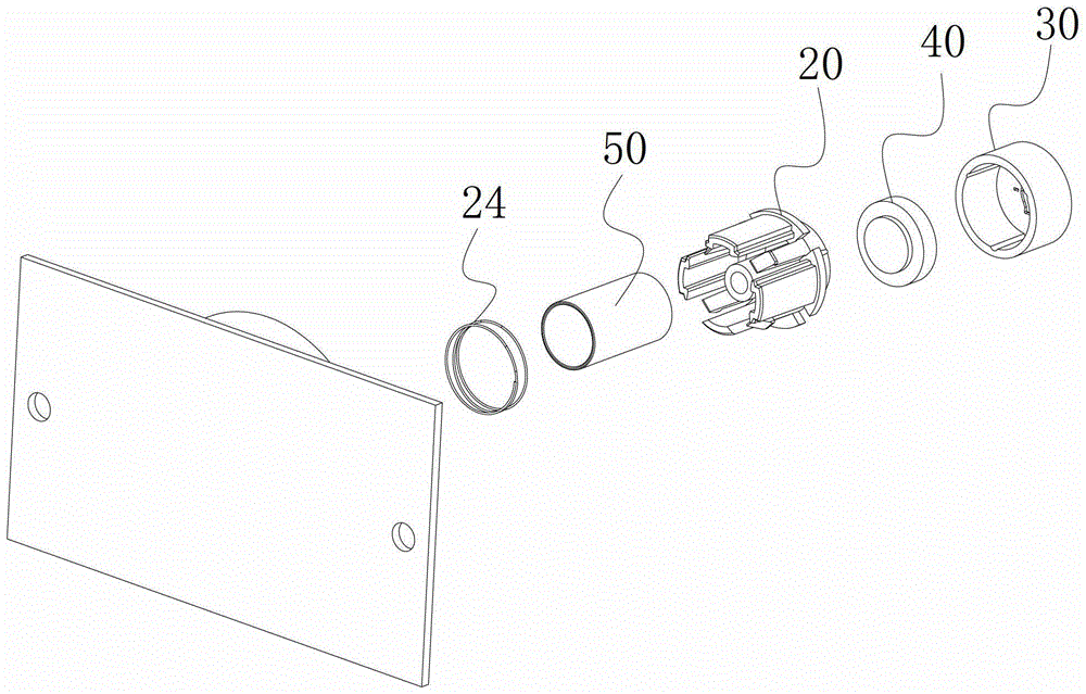 Metal button assembly and its control box assembly and range hood