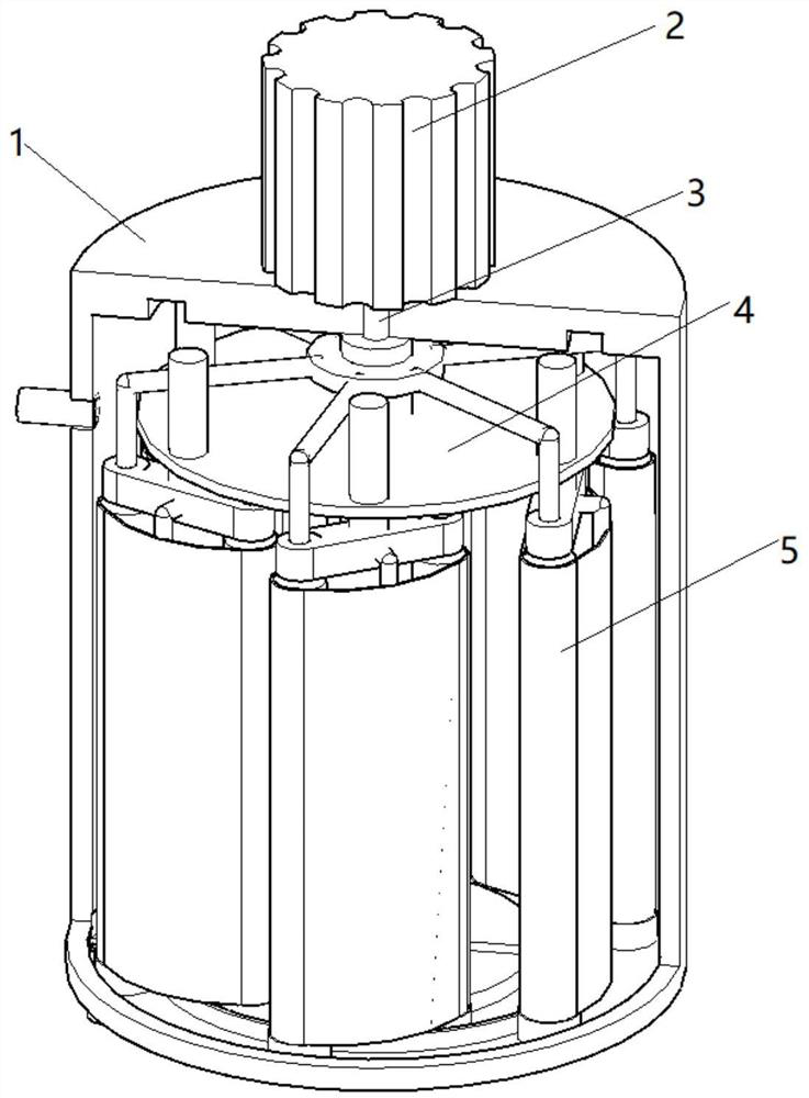 Rotary polymer distiller