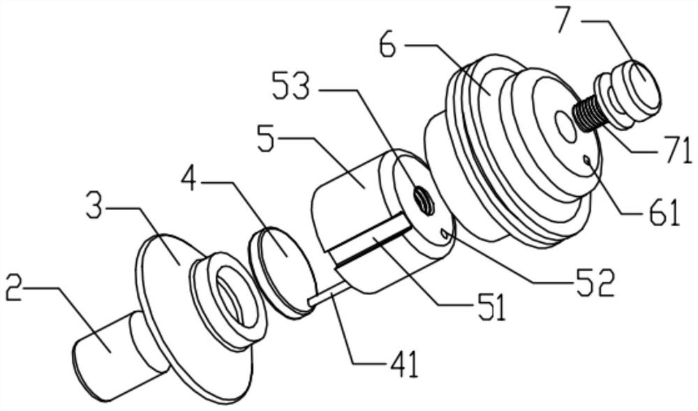 Adjustable electroencephalogram electrode module