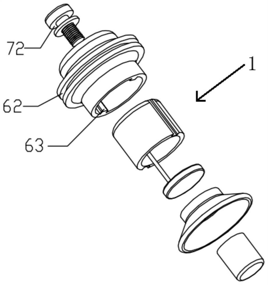 Adjustable electroencephalogram electrode module