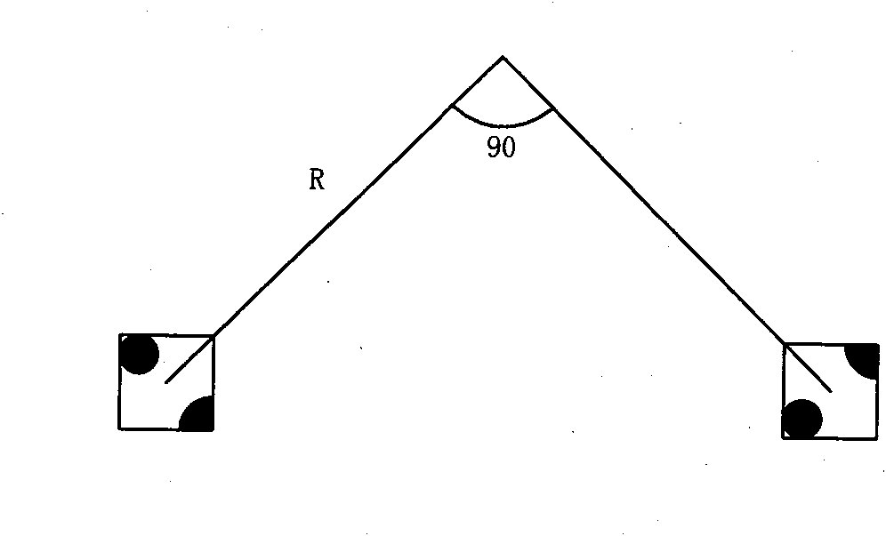 Crystal grain angle correction method applied to chip separating system