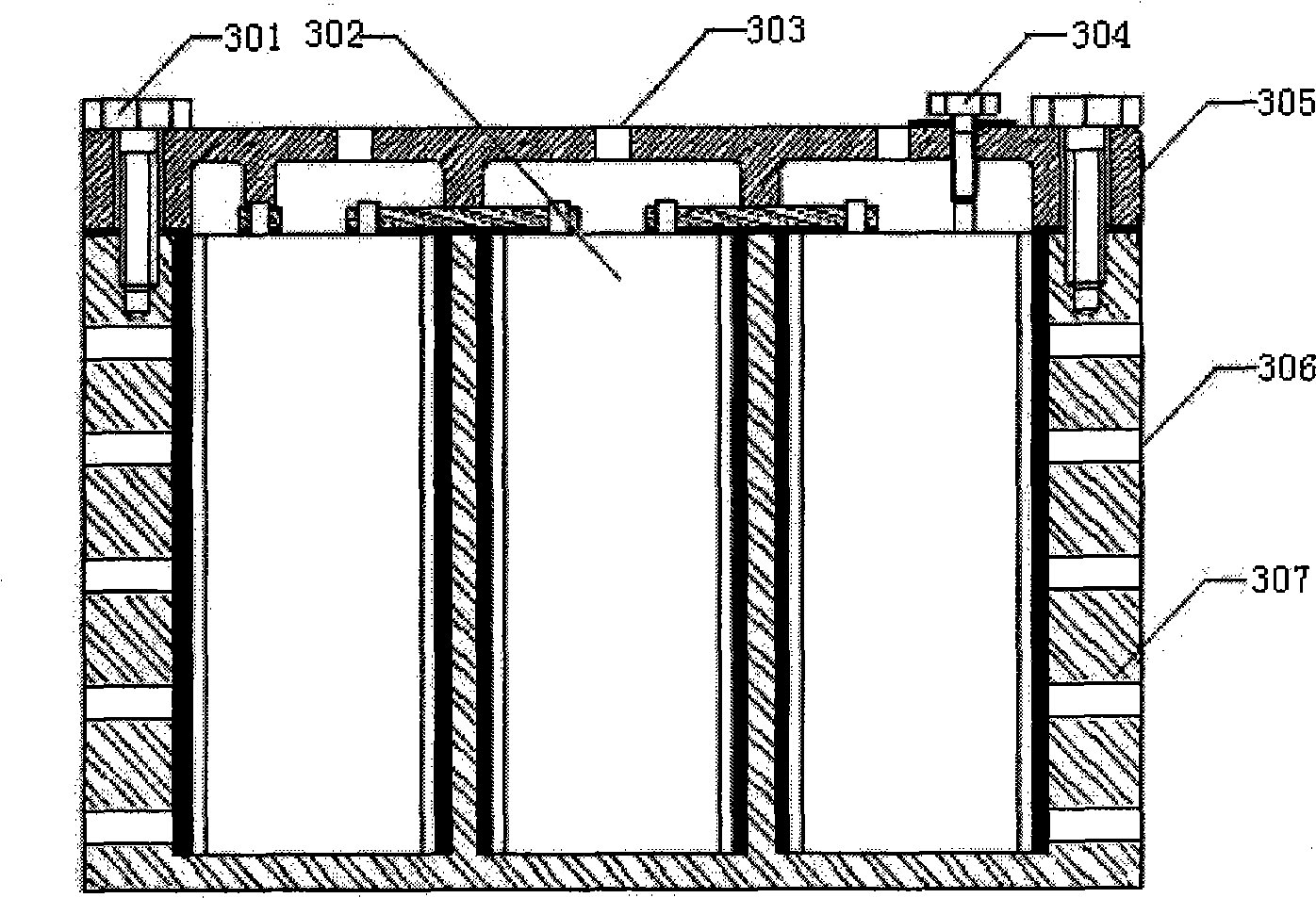 Power battery device with phase-change material cooling system