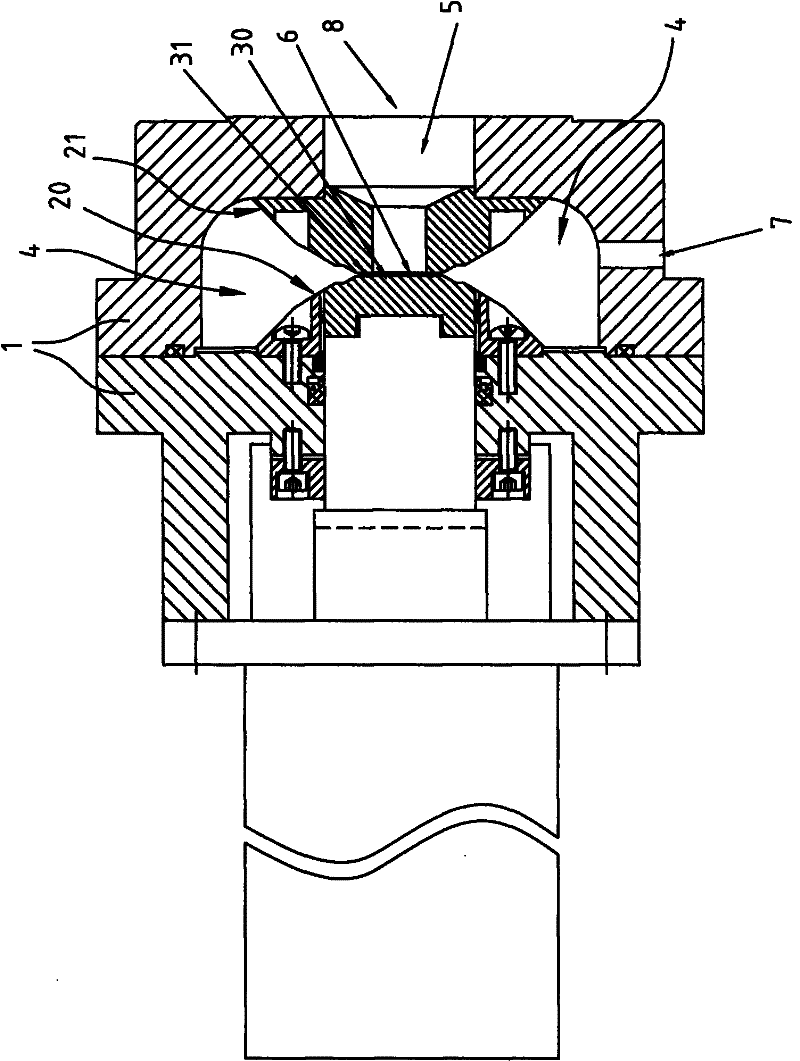 A refining device for mineral slurry
