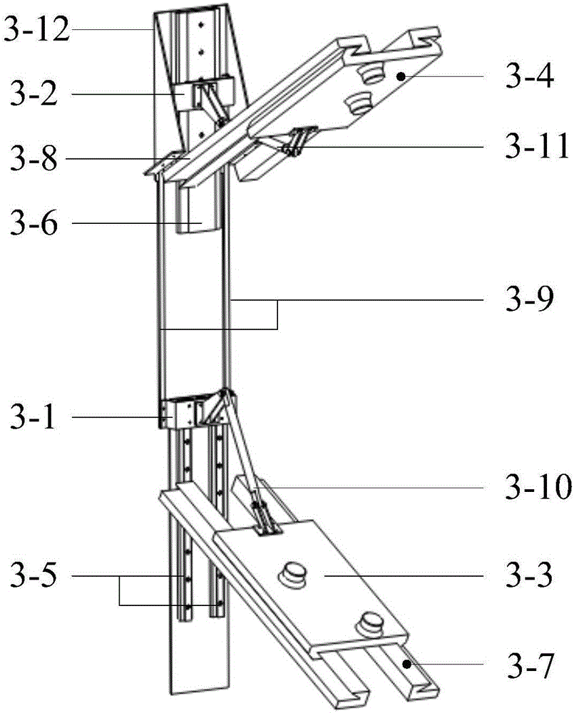 Large-work-space three-transverse-movement parallel machine tool additionally provided with two redundancy sliding freedom degrees