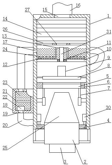 An air filter device for new energy vehicles