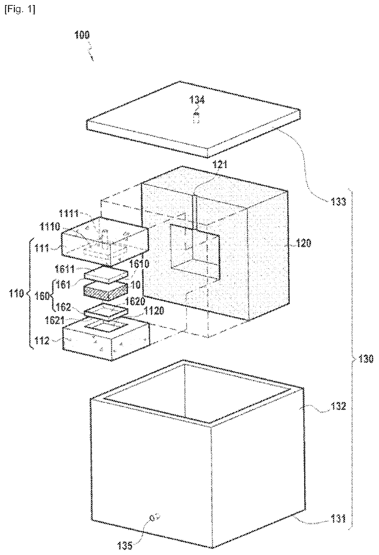 Method for producing a part from composite material by injecting a filled slip into a fibrous texture