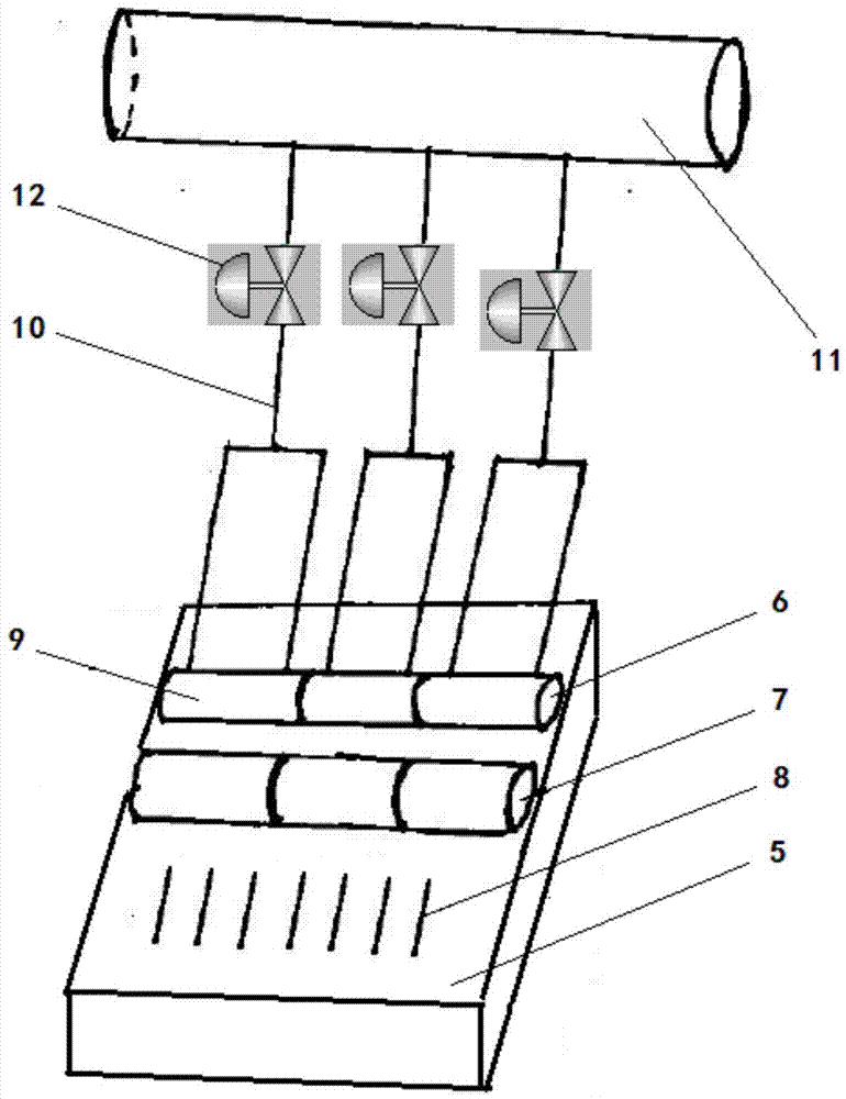Controlled rolling and controlled cooling system for bars